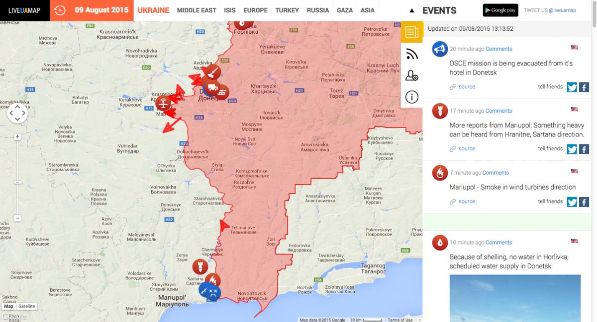 UKR Live AU map